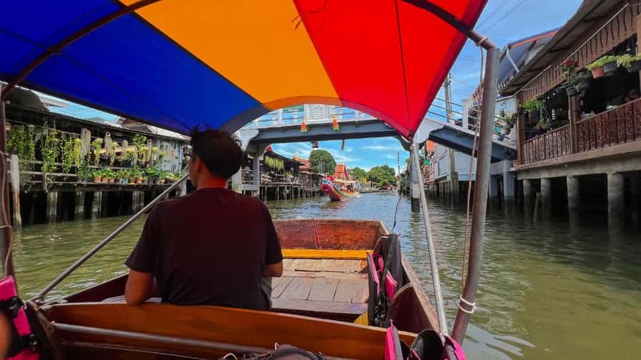 2 Hrs Private Bangkok Canal Boat Tour: Traditional Flat Boat - Key points at a glance