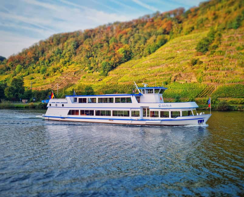 2-River Day-trip by boat to Koblenz and return from Alken - Approaching Koblenz by water