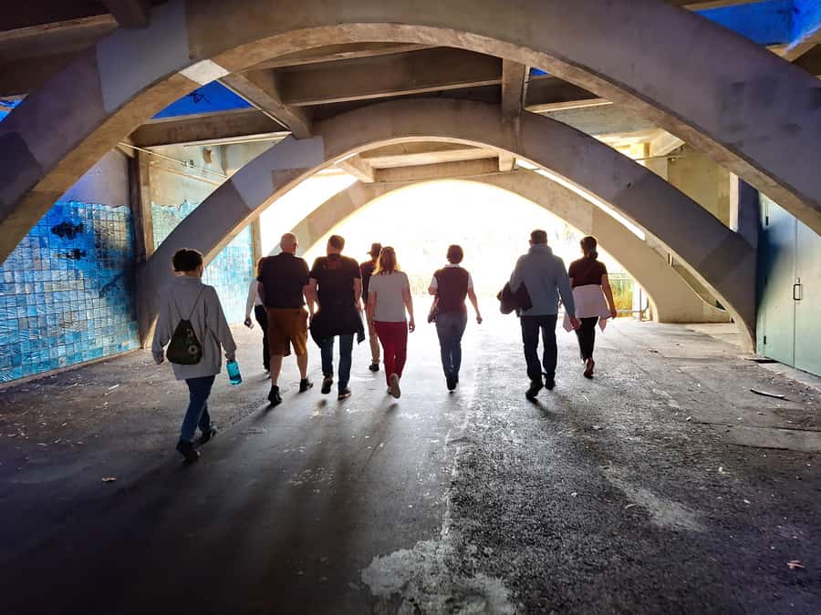 Adelaide: Walking Tour and Popeye River Cruise - Adelaide Arcade and the smaller details