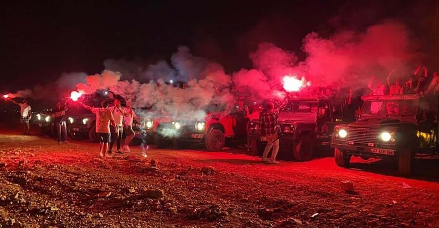 Alanya: Night Safari and Boat Trip with Riverside Dinner - Open-top jeeps and the climb toward Alanya Castle