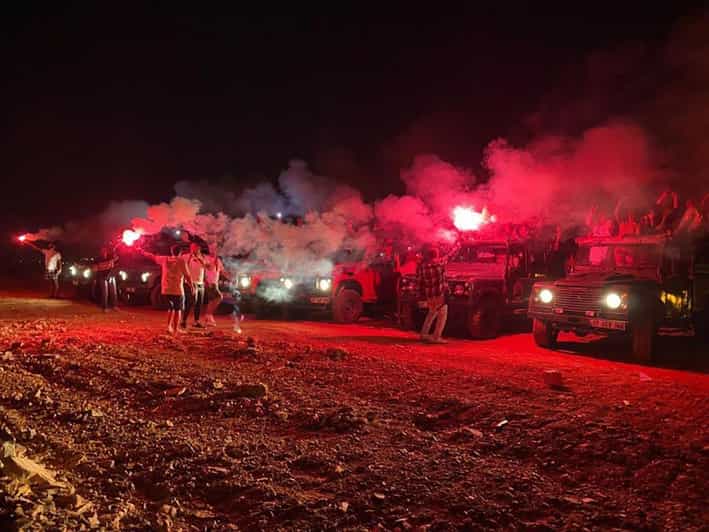 Alanya: Night Safari and Boat Trip with Riverside Dinner - A mountain viewpoint and fireworks over Alanya