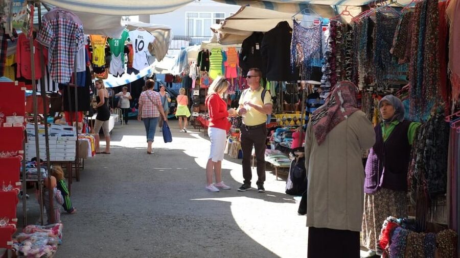 Alanya/Side: Manavgat River & Waterfall, Boat Tour, & Bazaar - Lunch beside the river