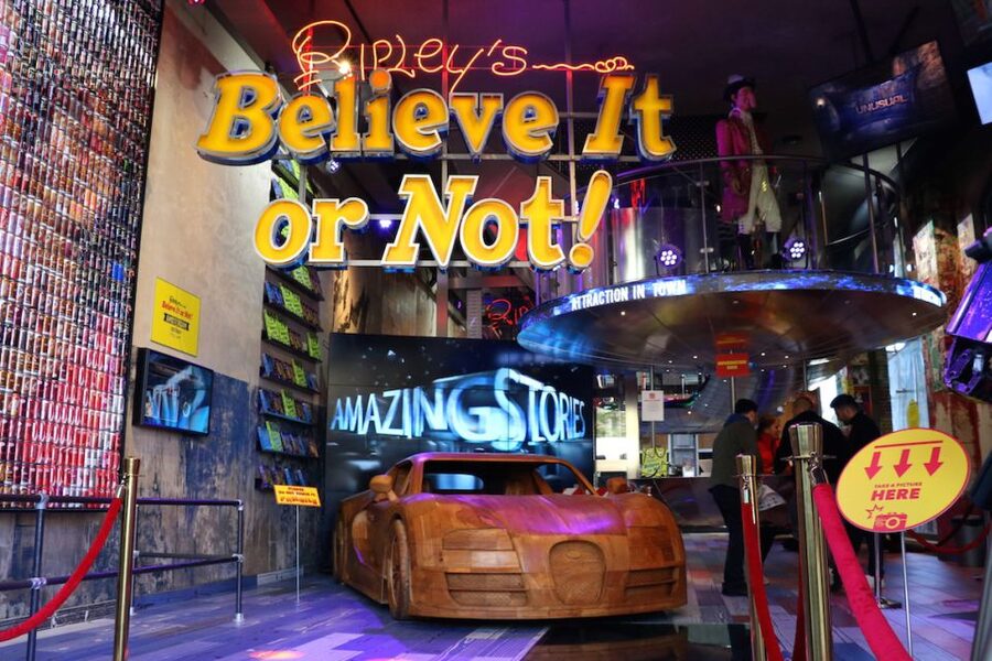 Amsterdam 1-Hour Canal Cruise and Ripley’s Believe it or Not - The seven-meter car-part transformer