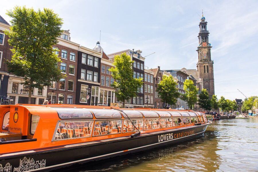Amsterdam 1-Hour Canal Cruise and Ripley’s Believe it or Not - Dam Square from the top floor
