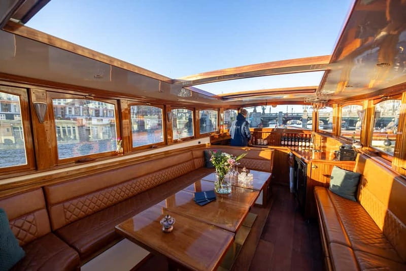 Amsterdam: 2-Hour Luxury Canal Cruise with Snacks & Drinks - Who should book this canal cruise?
