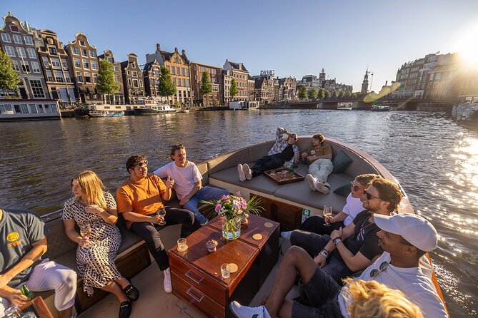 Amsterdam 2 Hour Small-Group Canal Cruise with Dutch Snacks & Bar - Singel, Stopera, and the quieter Raamgracht