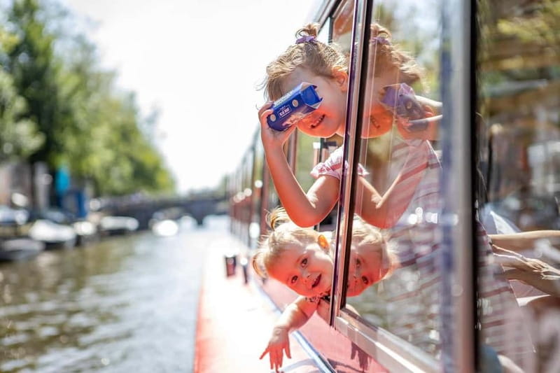Amsterdam: 75 Minute City Canal Cruise with Audio Guide - Central Station, the IJ River, and modern Amsterdam