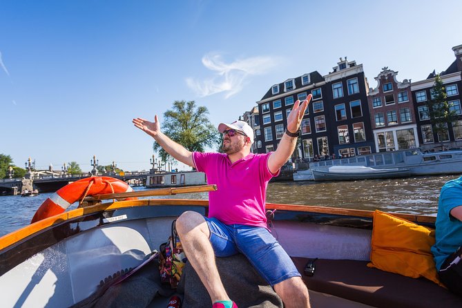 Amsterdam All-Inclusive 90-Minutes Heated Cruise by Captain Jack - Heated in some conditions, open in others