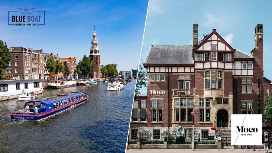 Amsterdam: Canal Cruise and Moco Museum Combined Ticket - Is $47 good value?
