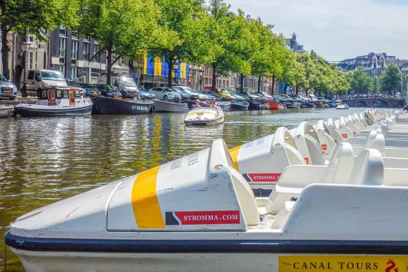 Amsterdam: Chart Your Own Canal Course by Pedal Boat - Heading Toward the Anne Frank House