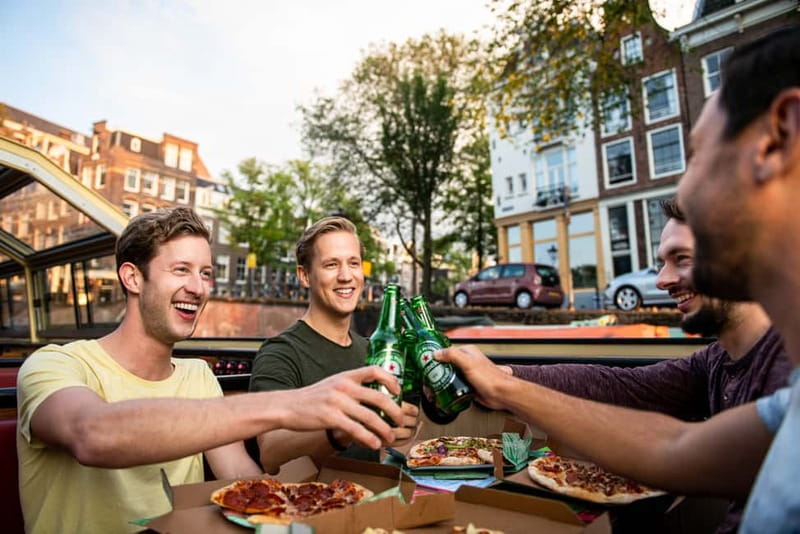 Amsterdam: Evening Pizza Cruise Along the Canals - Key points to know before you book