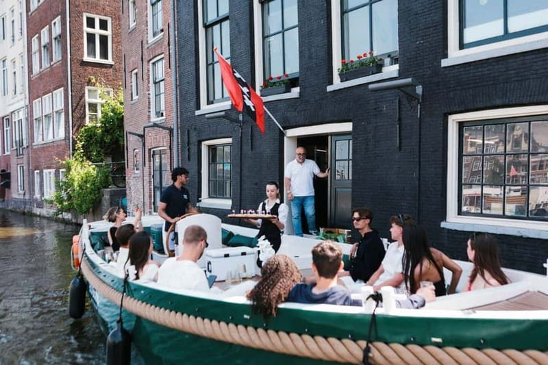 Amsterdam Evening (Sunset) Canal Cruise w/ optional drinks - The Skinny Bridge and the Amstel River