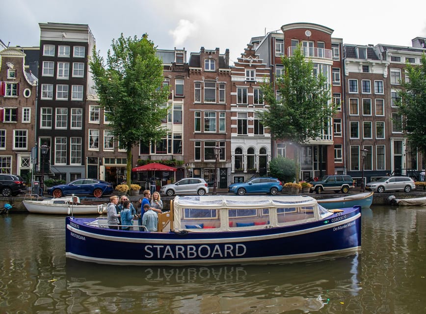 Amsterdam: German Guided Canal Cruise with on Board Bar - Basilica towers, maritime stories, and old defensive points