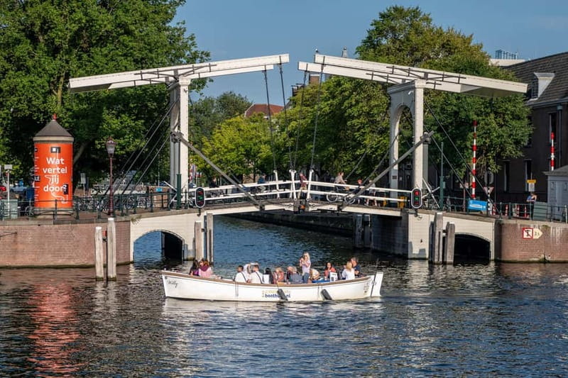 Amsterdam: Guided City Highlights Open Boat Canal Cruise - Prinsengracht and the UNESCO canal belt