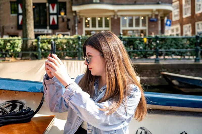 Amsterdam: Guided City Highlights Open Boat Canal Cruise - The Museum Quarter from the water