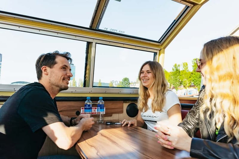 Amsterdam: Heated Canal Cruise Including Audioguide - NEMO, the Skinny Bridge, and Amsterdam’s eastern side