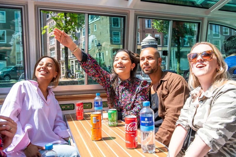 Amsterdam: Historic City Centre Canal Cruise - Skinny Bridge and the eastern sights