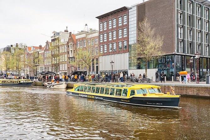 Amsterdam: Historic City Sightseeing Canal Cruise - Starting beside the Anne Frank House