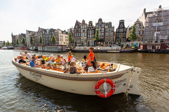 Amsterdam Luxury Canal Cruise + Unlimited Drinks & Bites option - The boat, weather, and seating reality