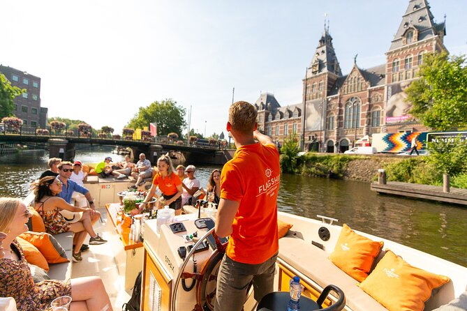 Amsterdam Luxury Canal Cruise + Unlimited Drinks & Bites option - What the unlimited drinks and bites option really means