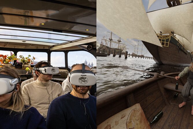 Amsterdam: Luxury Canal Cruise with Historic VR Experience - Key points to know before booking