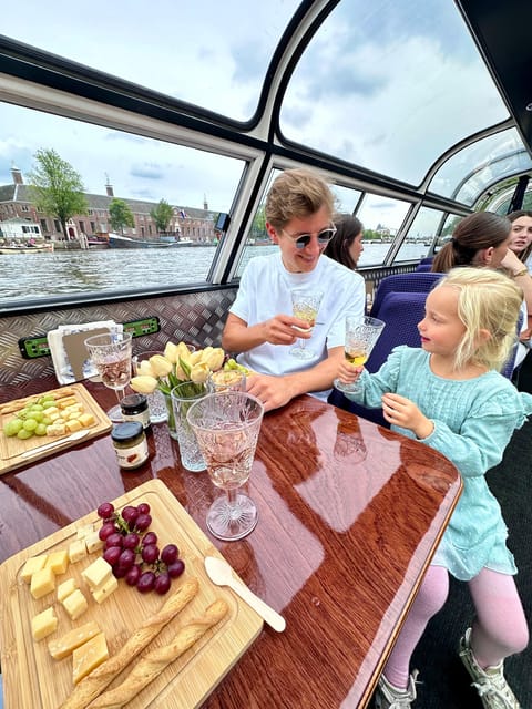 Amsterdam: Luxury Cheese & Wine Canal Cruise - Cheese, wine, and Amsterdam from the water