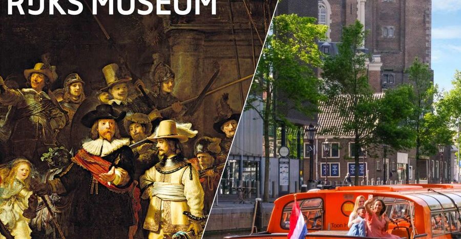 Amsterdam: Rijksmuseum Entry Ticket and Canal Cruise Combo - Arrange the Lovers canal cruise carefully
