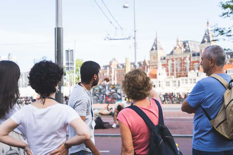 Amsterdam Small-Group Walking Tour with Canal Cruise - Starting at Beursplein and finding your guide