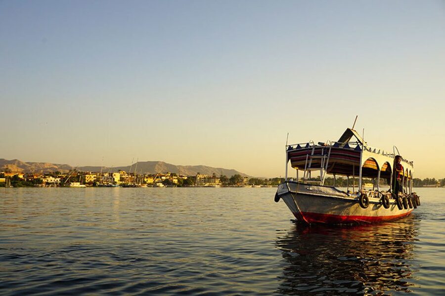 Aswan: Private Nile Boat Cruise and Botanical Garden Visit - Passing the Aga Khan Mausoleum
