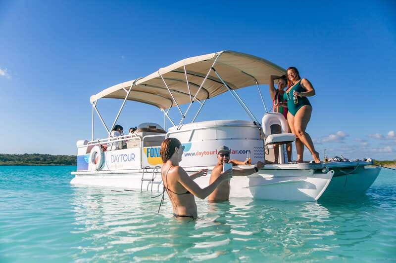 Bacalar: Private Boat Tour - Pirate Canal, Cenotes & Islands - Passing Cenote Esmeralda and the first lagoon views