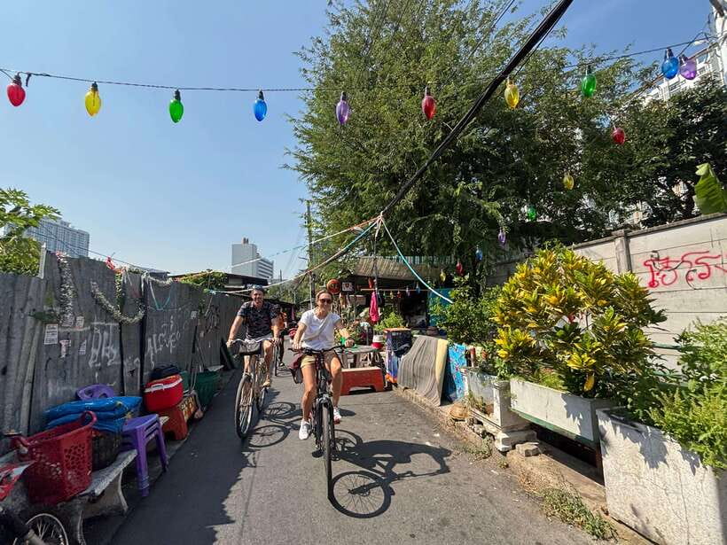 Bangkok: Bicycle Experiences and Longtail Boat Canal Cruise - What the pace feels like on a 10-kilometer route
