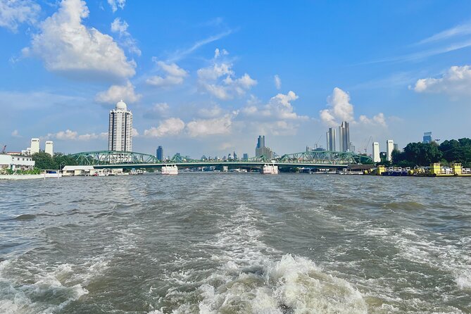 Bangkok: Boat Bliss Riverside Cruise Tour and Wat Arun Visit - The Grand Palace from the Chao Phraya