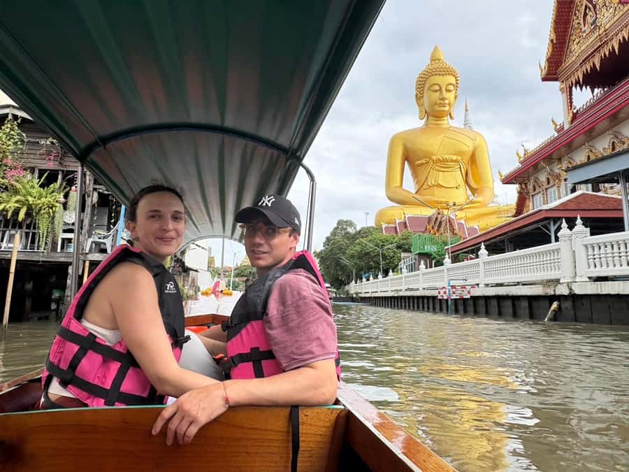Bangkok Canal Small Teak Boat Full-Day Tour - Life beside the khlongs