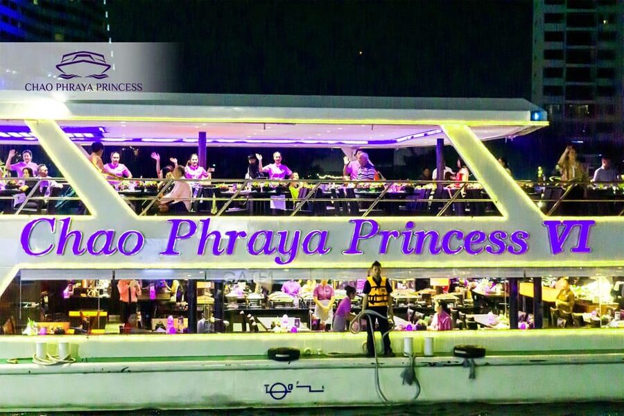Bangkok: Chao Phraya Princess Dinner Cruise - Music, dance, and the upper deck