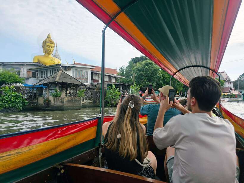 Bangkok Long Boat Canal a Big Buddha & Culture Markets Tour - The 15-minute ride into Thonburi