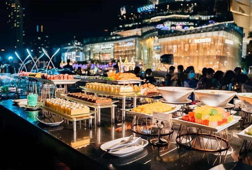 Bangkok: Opulence Luxury River Dinner Cruise with Live Band - Arriving at ICON SIAM Pier 4