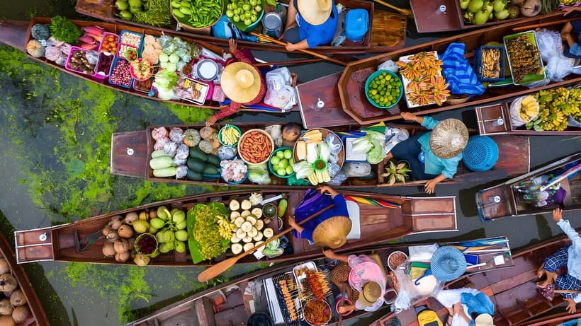 Bangkok: Railway, Floating Market & Chao Phraya Cruise Tour - Sunset Dinner on the Chao Phraya