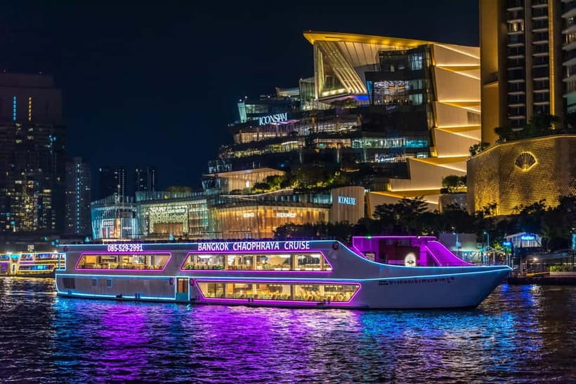 Bangkok: The Newest Luxury 5-Star Bangkok Chao Phraya Cruise - A modern boat with three ways to enjoy the river
