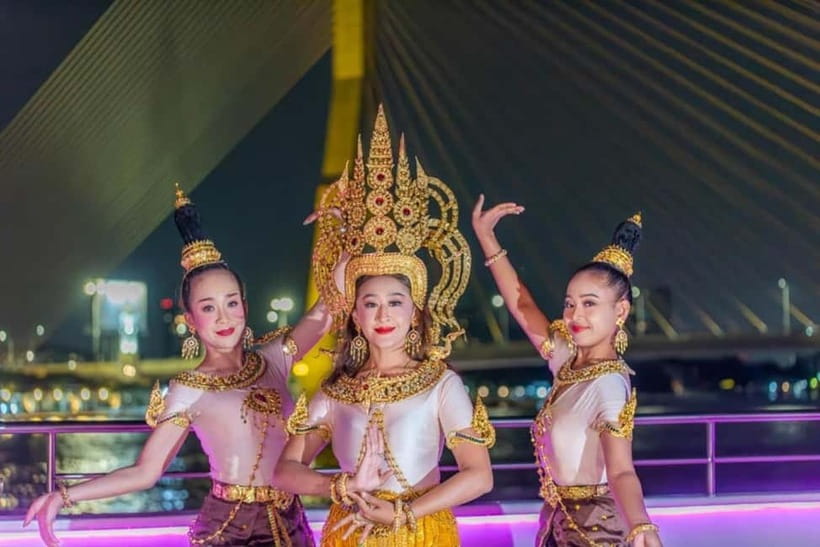 Bangkok: The Newest Luxury 5-Star Bangkok Chao Phraya Cruise - Thai dance, live vocals, and a party finish