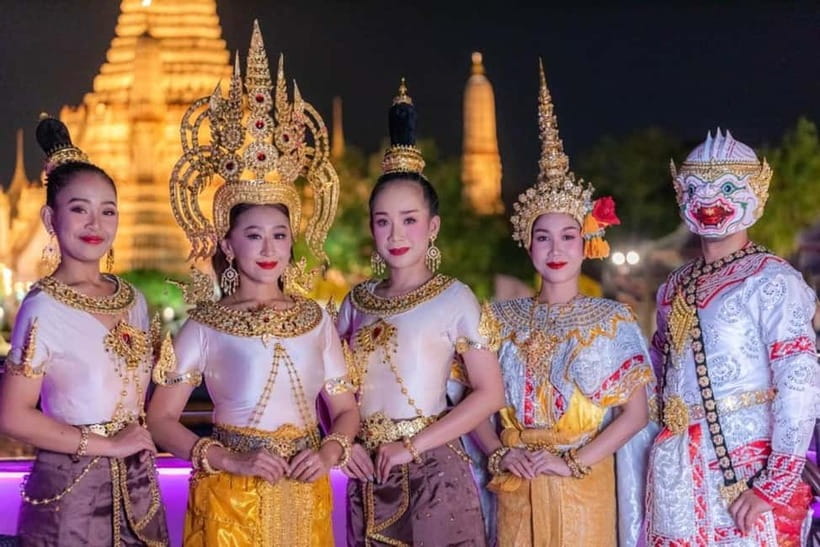 Bangkok: The Newest Luxury 5-Star Bangkok Chao Phraya Cruise - Sunset from Yodpiman River Walk, or city lights from Asiatique