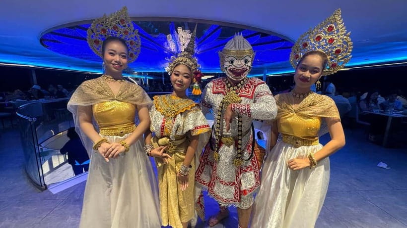 Bangkok: The Planet Chao Phraya River Dinner Cruise - Meeting at Asiatique and getting aboard
