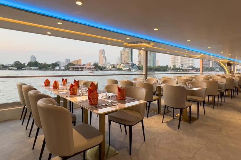Bangkok: The Planet Chao Phraya River Dinner Cruise - Buffet dinner: convenient, varied, and not the main attraction