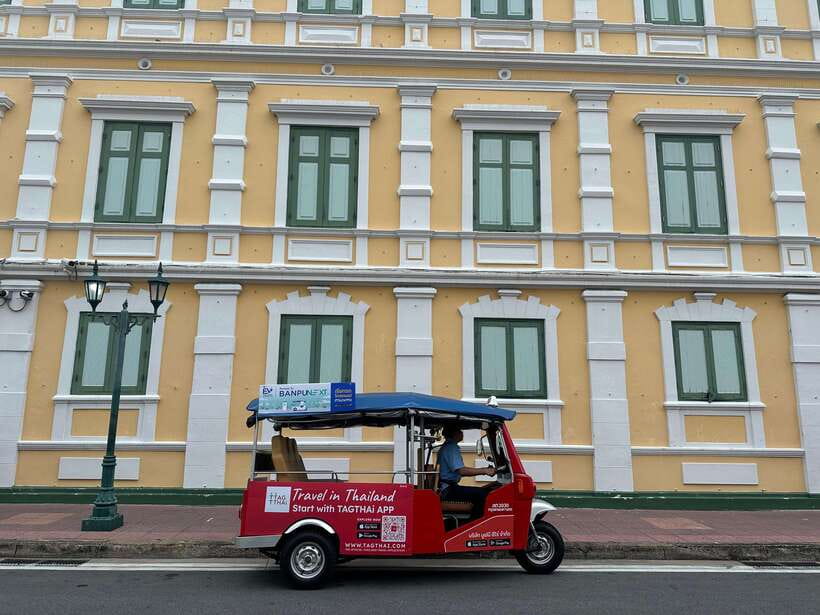 Bangkok: Tuk Tuk Day Pass App & Boat Chao Phraya River - Key points to know before you book