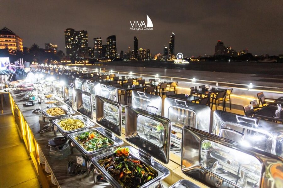 Bangkok: Viva Alangka Chao Phraya Dinner Cruise - Starting near Asiatique or Sathon Pier