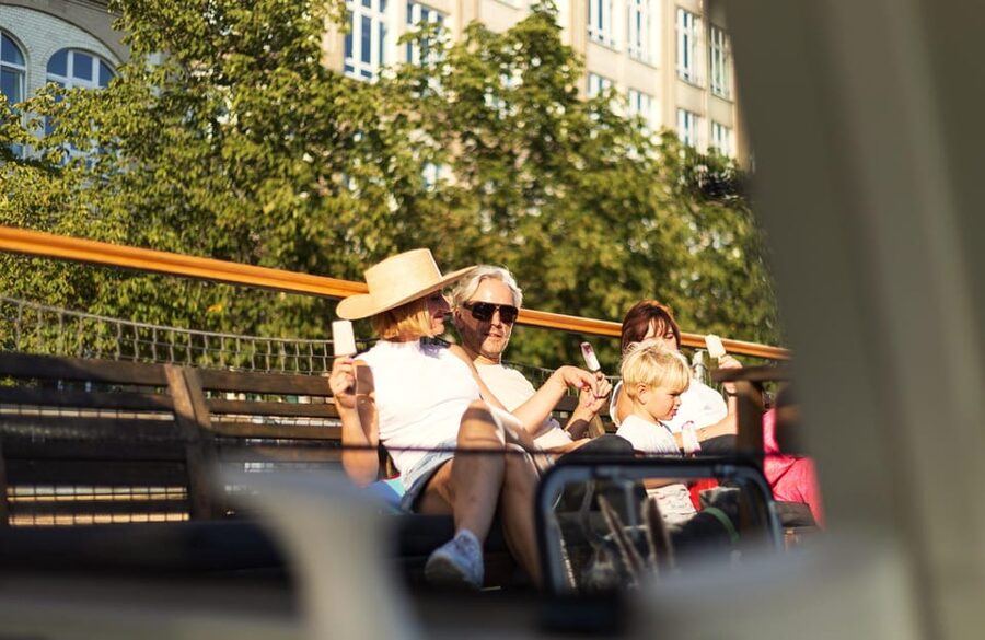 Berlin: Evening Boat Cruise – Romance & Moonlight - Roof terrace, indoor windows, or captain’s seating