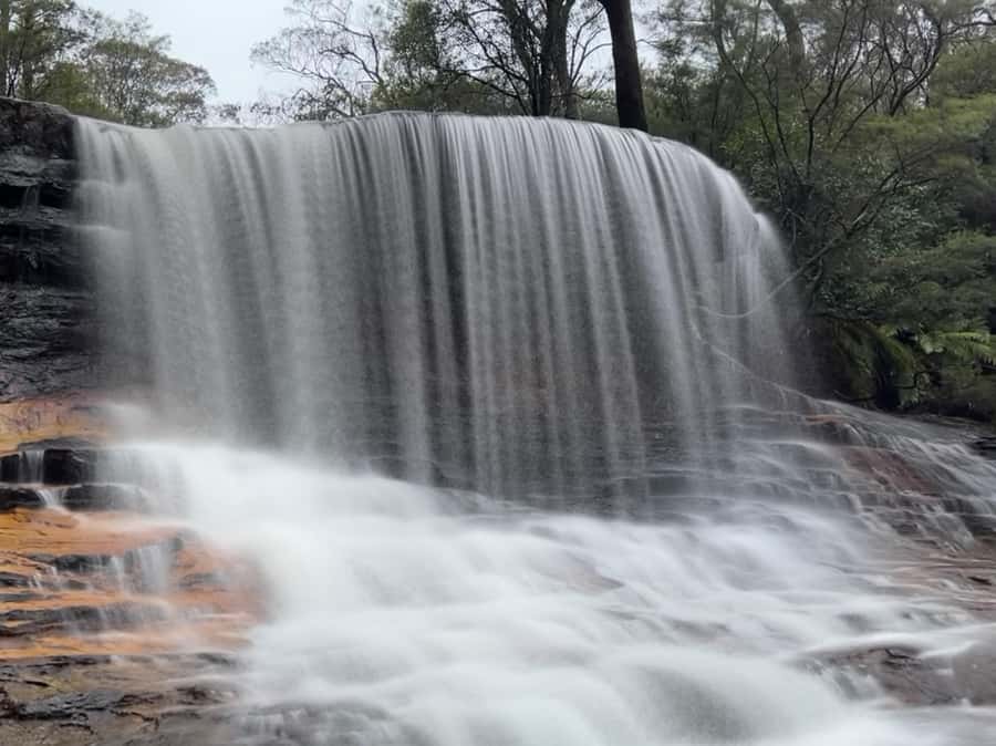 Blue Mountains day tour with Cruise, Scenic world pass & Zoo - The waterfall walk and changing weather