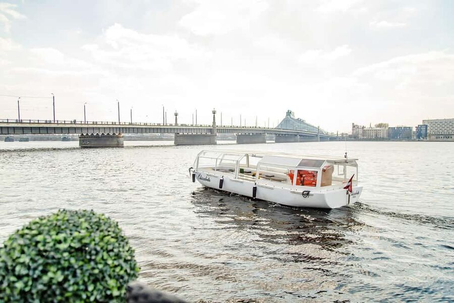 Boat Trip to Jūrmala or Back to Riga - River Cruises Latvia - Comfort inside ELIZABETE