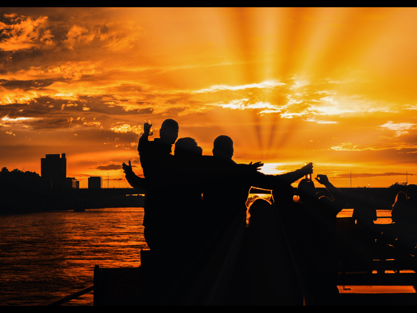 Bonn: Sunset Boat Tour on the Rhine - Boarding at Alter Zoll, jetty 8