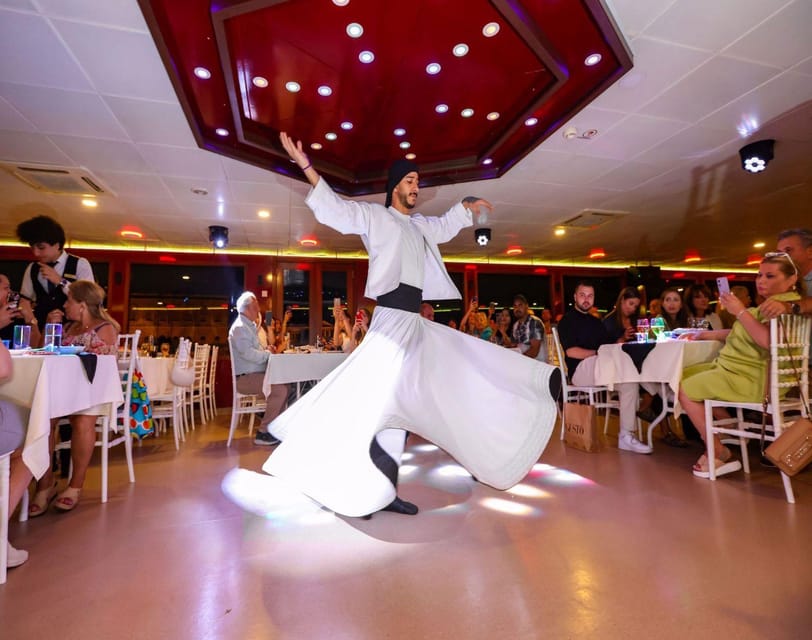 Bosphorus Dinner Cruise & Dance Shows with Private Table - Dinner, snacks, tea, and the drinks package