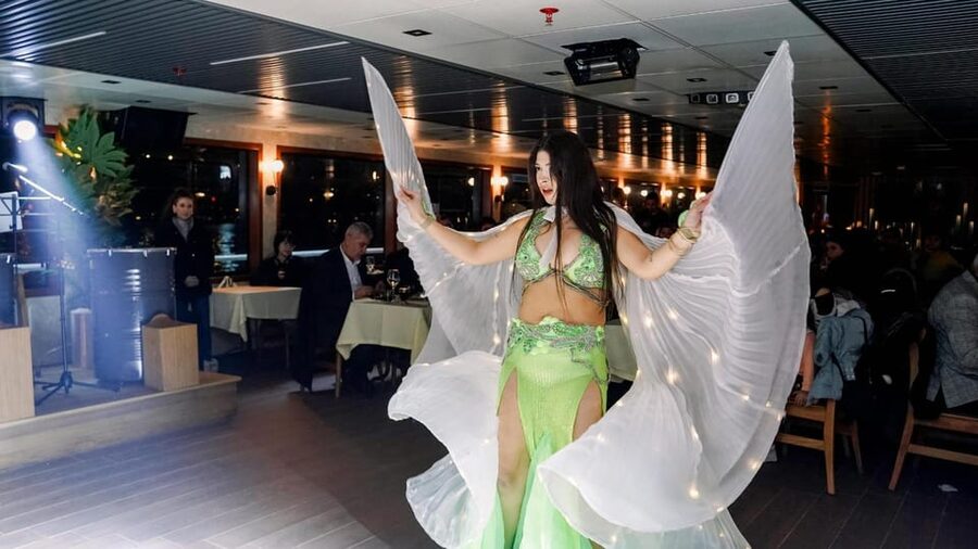Bosphorus Dinner Cruise & Dance Shows with Private Table - The DJ and the changing mood after dinner
